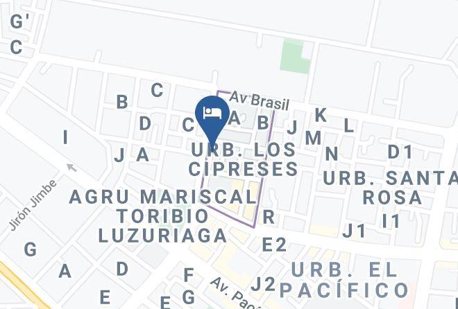 Santa - Hotel Country Maps