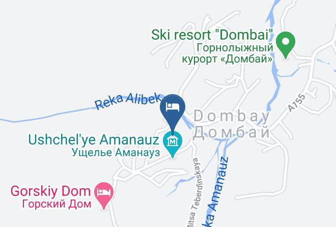 Karachayevsk - Hotel 'courage' Maps