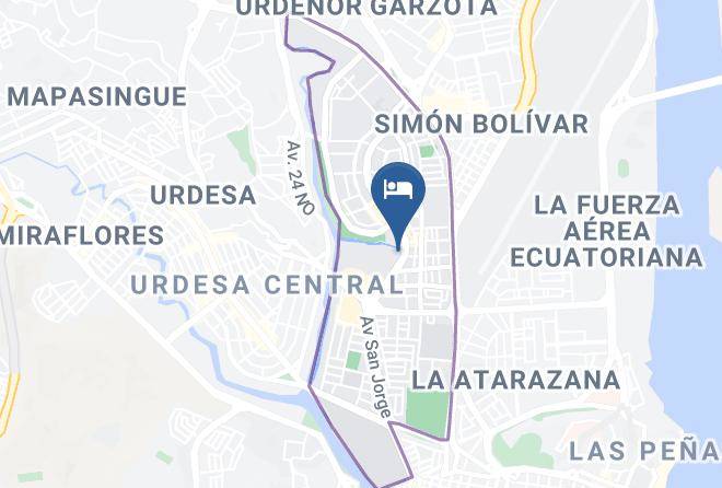 Guayaquil - Hotel Courtyard By Marriott Guayaquil Maps