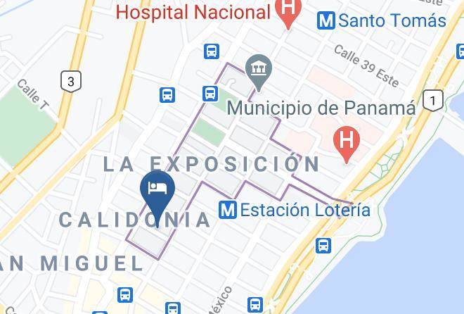Calidonia - Hotel Covadonga Maps