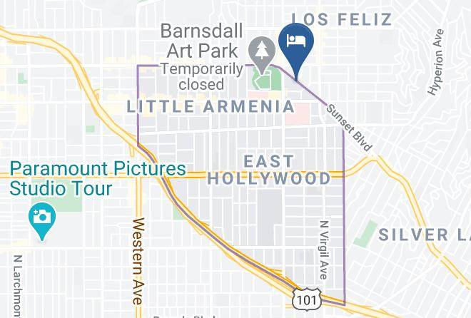 Los Angeles - Hotel Covell Maps