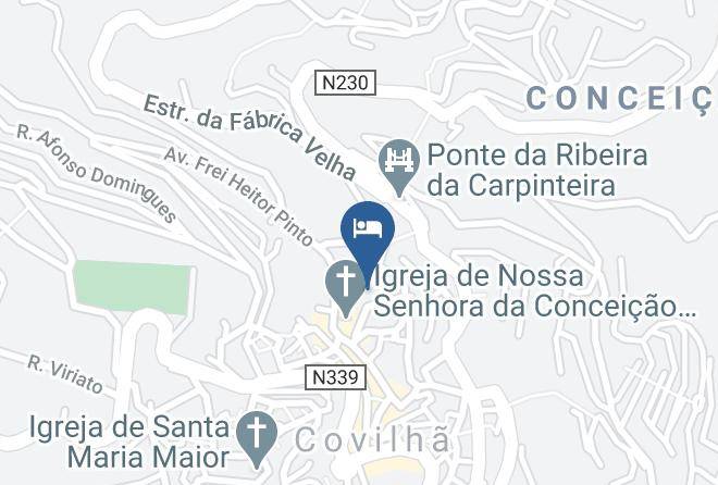 Covilha - Hotel Covilha Jardim Maps