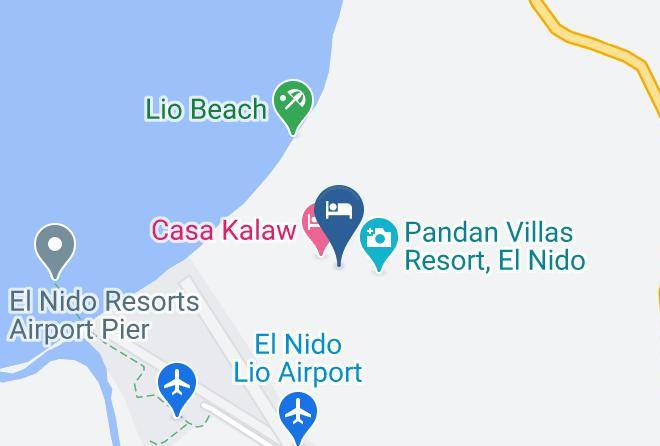 Palawan - Hotel Covo Lio Estate Resorts El Nido Palawan Philippines Maps