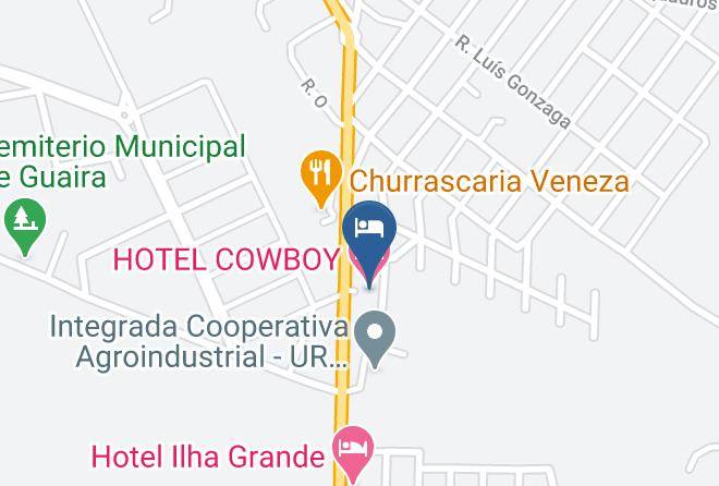 Guaira - Hotel Cowboy Maps
