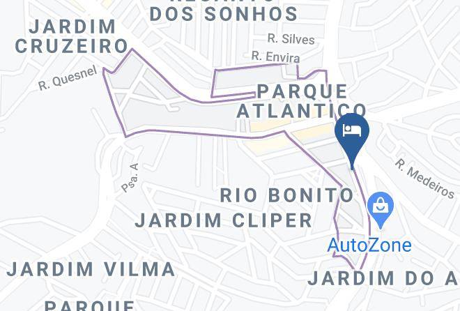 Sao Paulo Cidade Dutra - Hotel Cowboy Maps