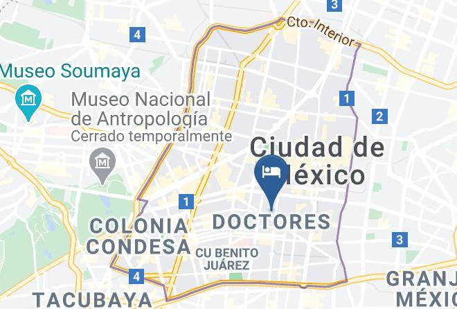 Cuauhtemoc - Hotel Cozumel Maps