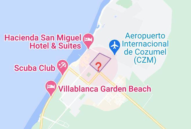 Cozumel - Hotel Cozumel Inn Maps