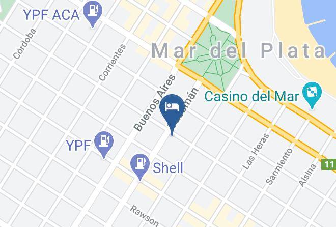 General Pueyrredon Partido - Hotel C&r Maps