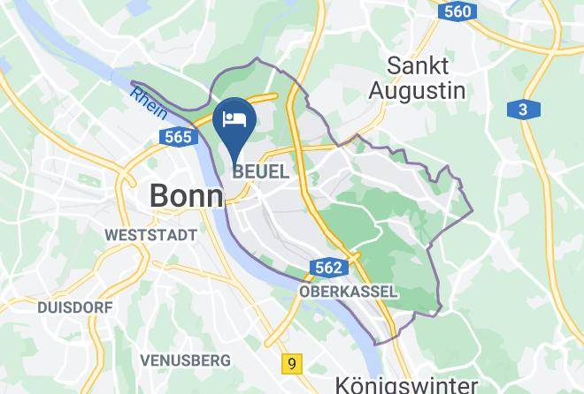 Bonn - Hotel C&r Maps