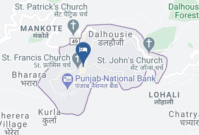Dalhousie Sub District - Hotel Crags Maps