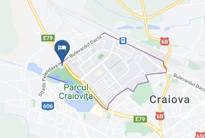 Craiova - Hotel Craiovia Maps