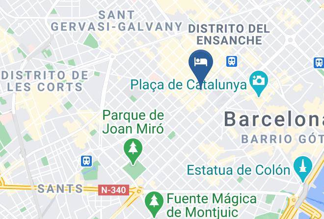 Barcelona - Hotel Cram Barcelona Maps