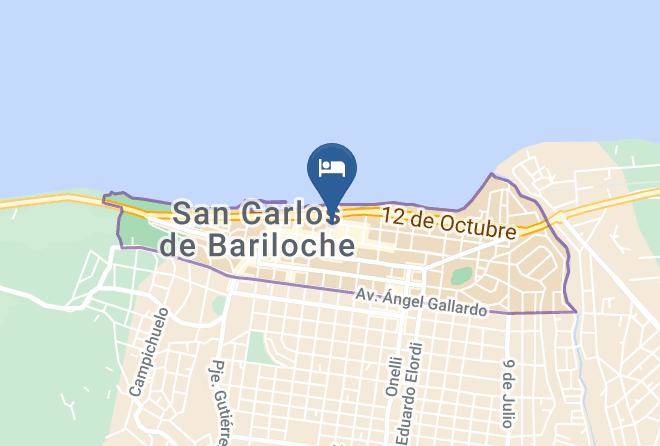 Bariloche - Hotel Crans Montana Maps