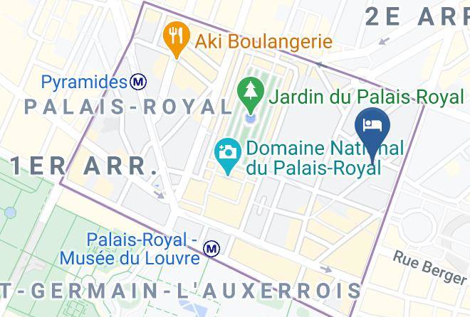 Paris - Hotel Crayon Maps