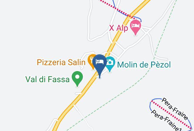 Trento - Hotel Crepei Maps