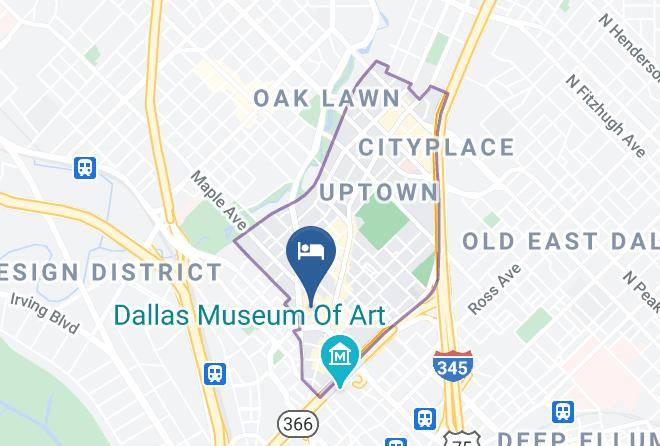 Dallas - Hotel Crescent Court Maps