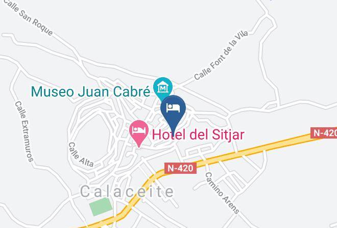 Teruel - Hotel Cresol Maps