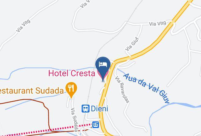 Surselva - Hotel Cresta Maps