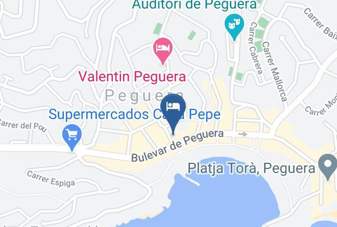 Baleares - Hotel Creta Paguera Maps