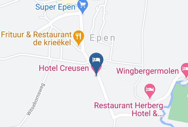Gulpen Wittem - Hotel Creusen Maps