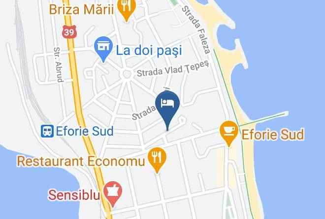 Eforie - Hotel Criana Maps