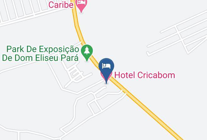 Dom Eliseu - Hotel Cricabom Maps