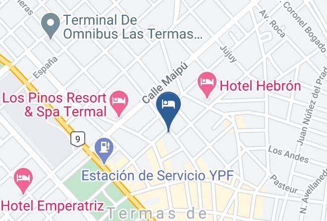 Rio Hondo - Hotel Crillon Maps