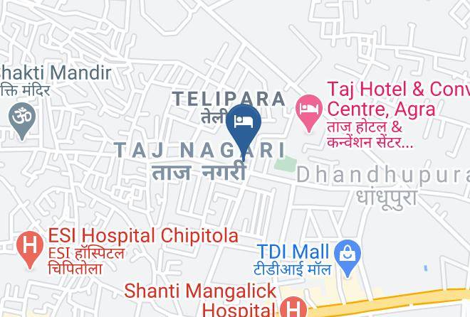 Hotel Crimson Palace Map