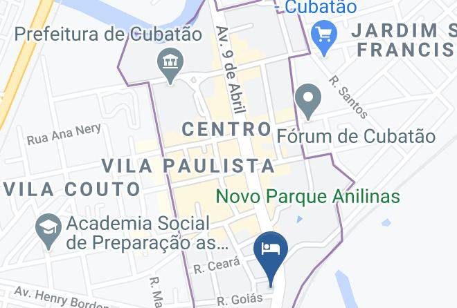 Cubatao - Hotel Crisbel Maps