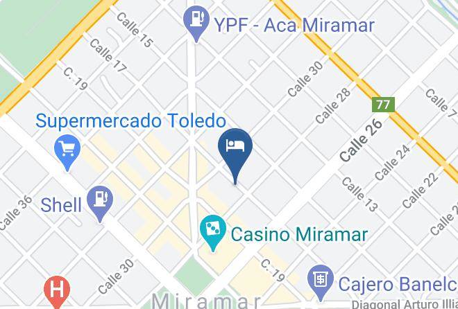 General Alvarado Partido - Hotel Criscar Miramar Maps