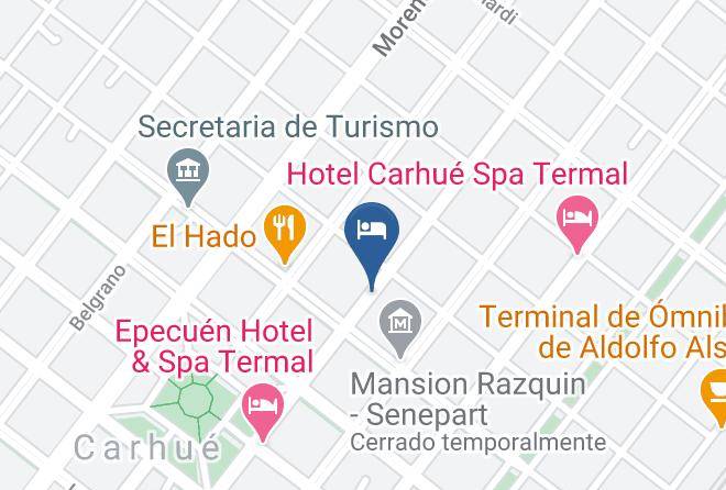 Adolfo Alsina - Hotel Cristal Carhue Maps
