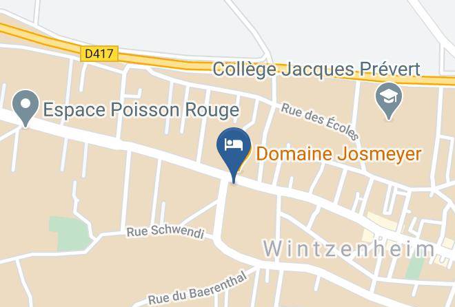 Haut Rhin - Hotel Cristal Colmar Maps