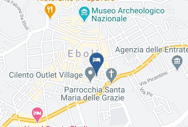 Salerno - Hotel Cristal Eboli Maps
