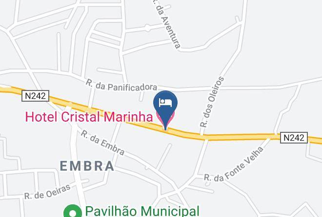 Marinha Grande - Hotel Cristal Marinha Maps