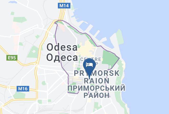 Odesa - Hotel Cristal Maps