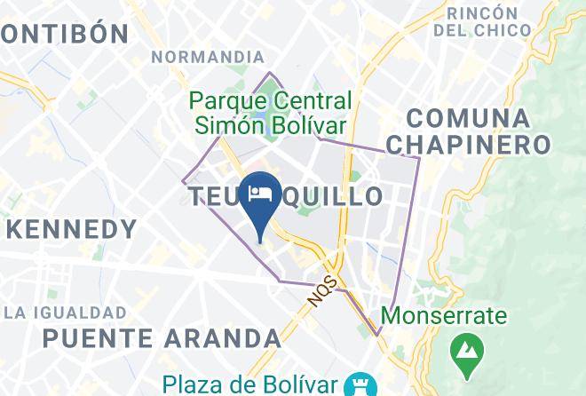 Bogota - Hotel Cristal Maps
