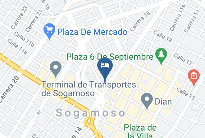 Sogamoso - Hotel Cristal Maps