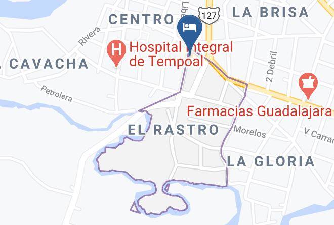 Tempoal - Hotel Cristal Maps