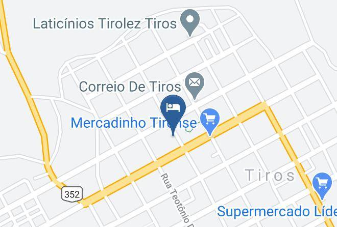 Tiros - Hotel Cristal Maps