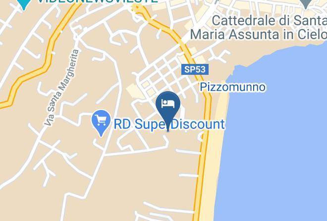 Foggia - Hotel Cristalda Hotel A Vieste Maps