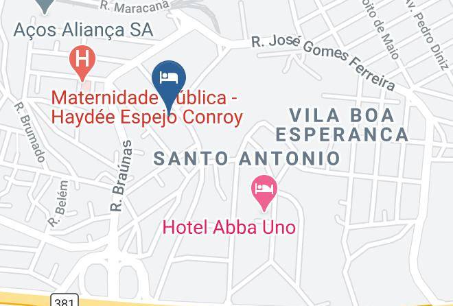 Betim - Hotel Cristalia Maps