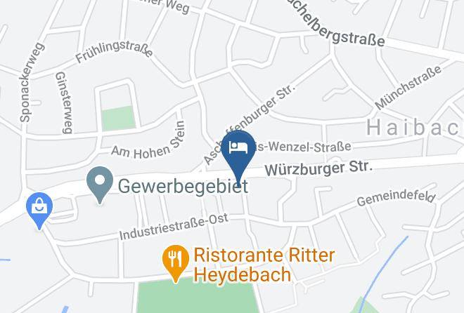 Aschaffenburg - Hotel Cristall Maps
