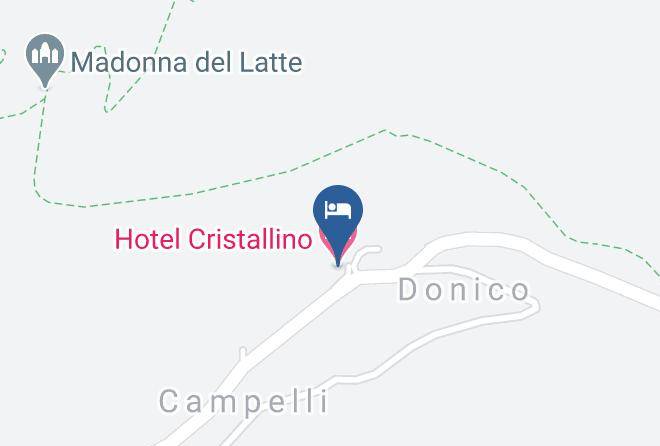 Hotel Cristallino Map