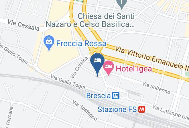 Brescia - Hotel Cristallo Brescia Maps