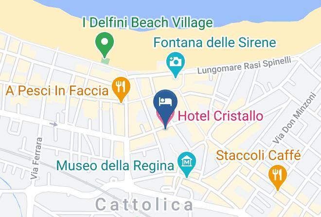 Rimini - Hotel Cristallo Maps