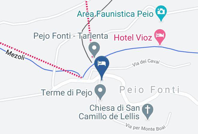 Trento - Hotel Cristallo Maps