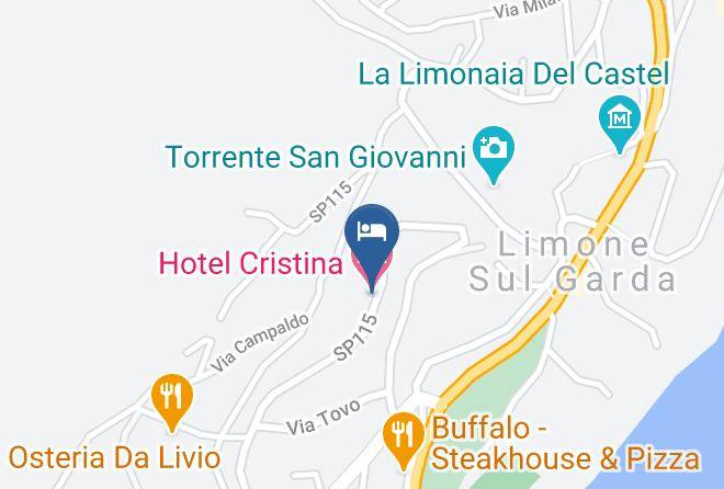 Brescia - Hotel Cristina Maps