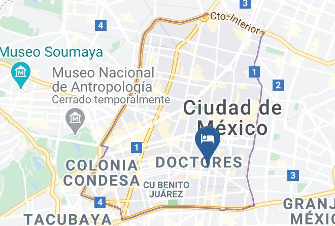 Cuauhtemoc - Hotel Cristina Maps