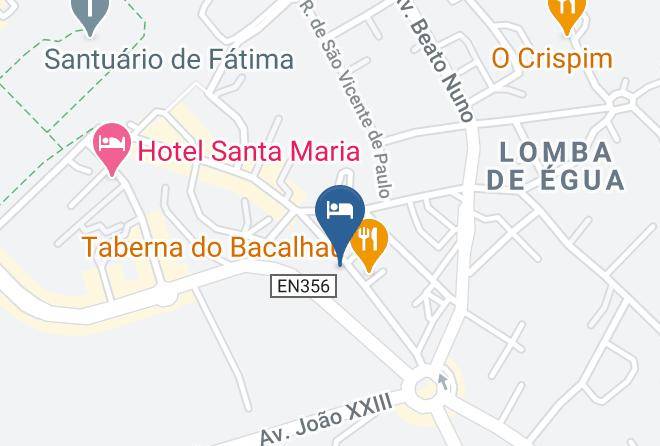 Ourem - Hotel Cristo Rei Maps