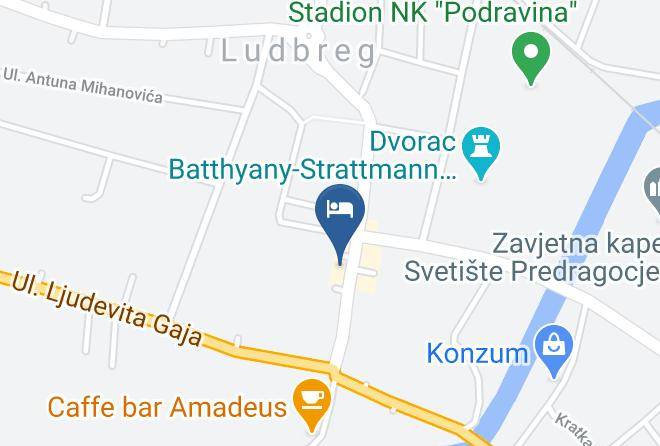Ludbreg - Hotel Crnkovic Maps